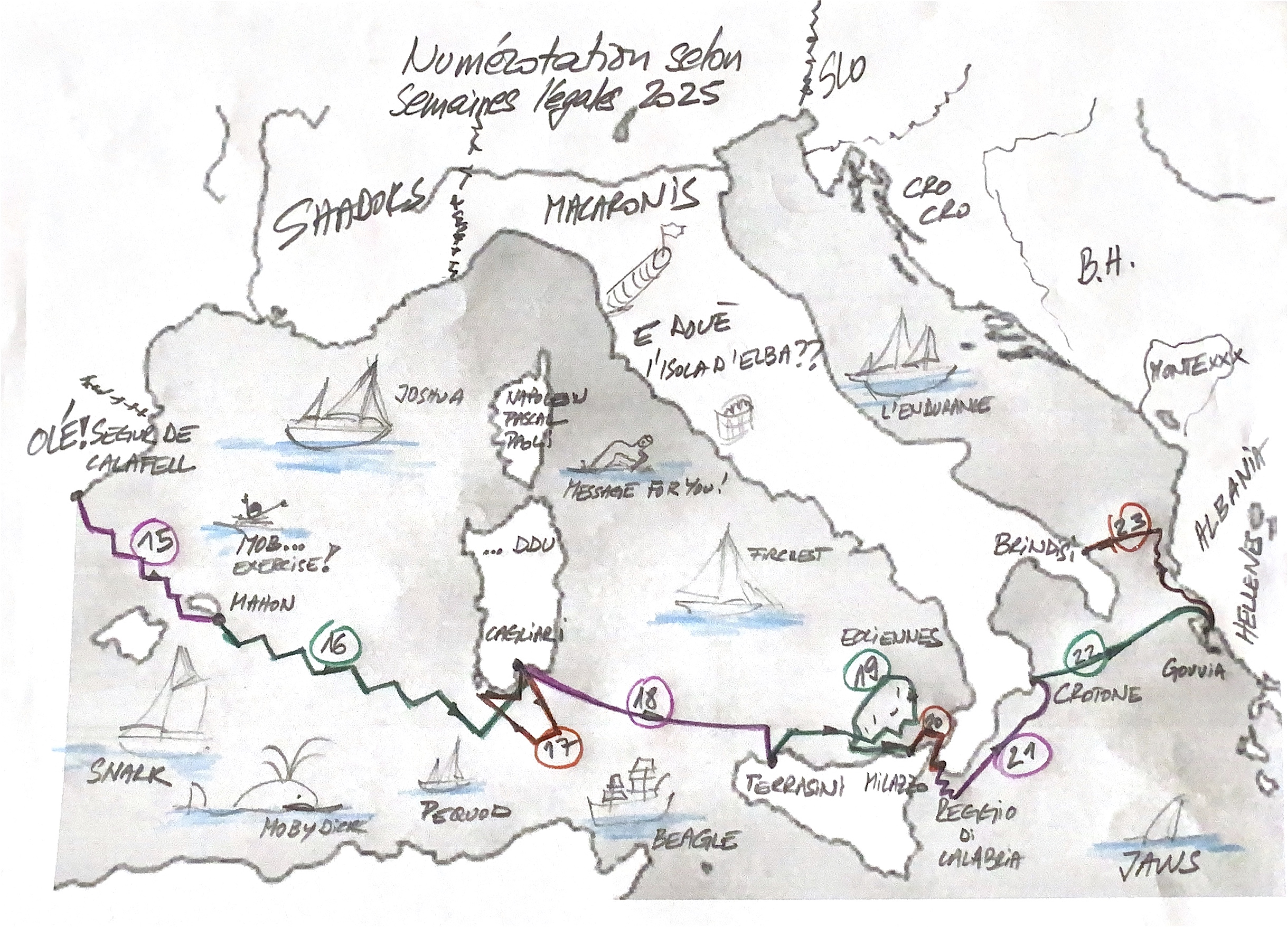 Traverse la Med - Printemps 2025 