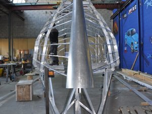 La construction du voilier